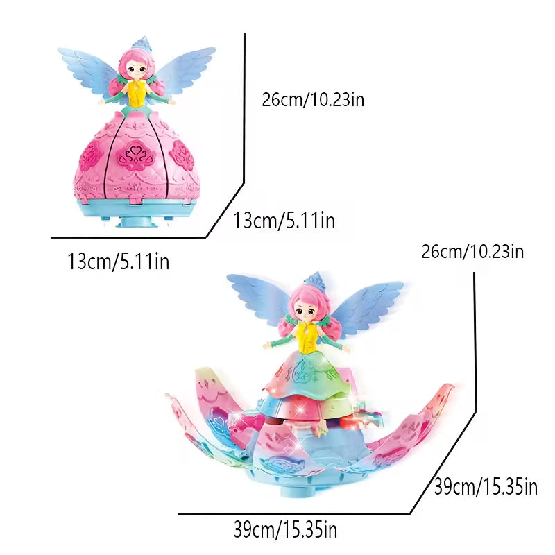 MUÑECA HADA MAGICA 360°